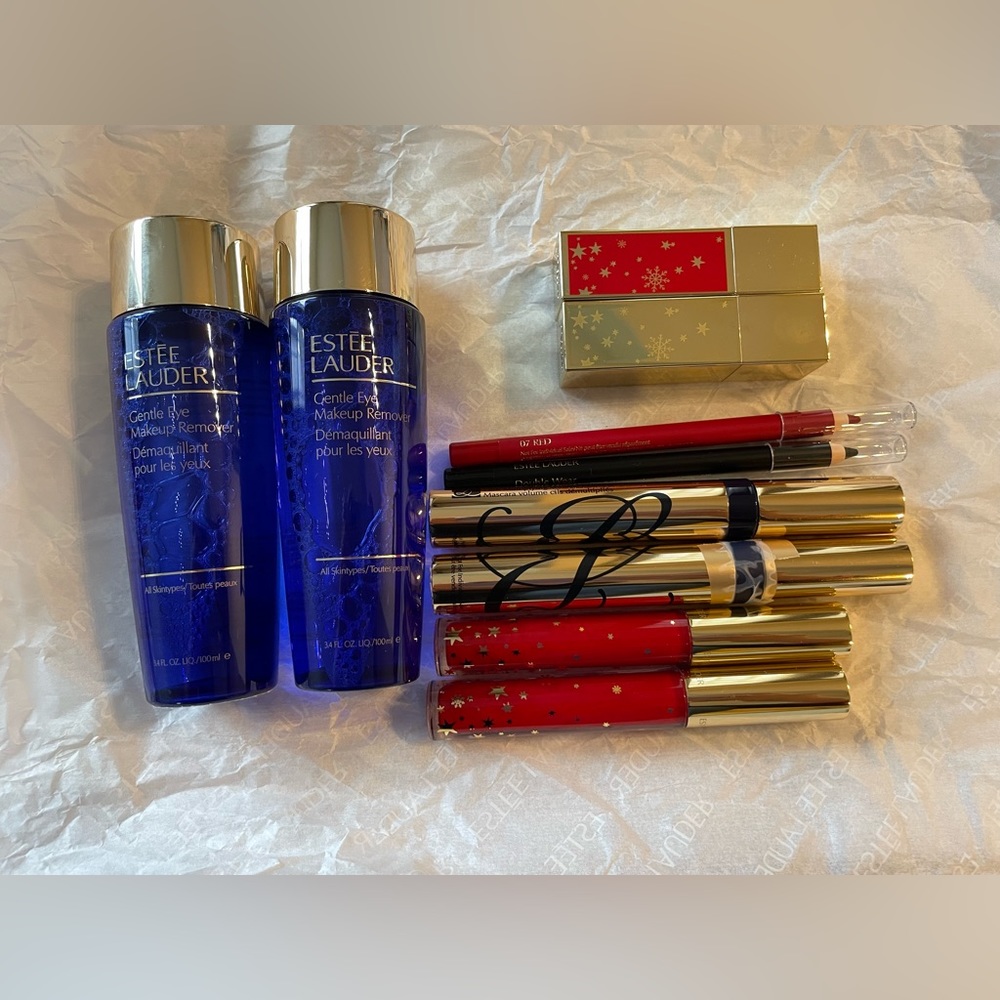 Estee Lauder Holiday Makeup Gift Set 2022 Lipstick& Mascara